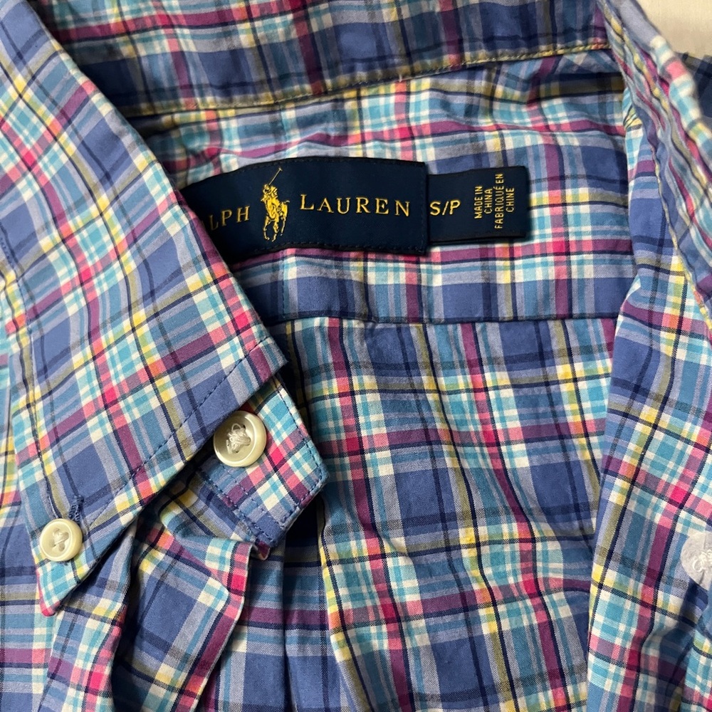 Polo by Ralph Lauren Blue Casual Button Down Shirt